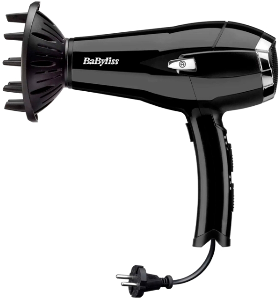 Фен Babyliss D374DE 2000W Черный photo 1 Фен Babyliss D374DE 2000W Черный photo 1