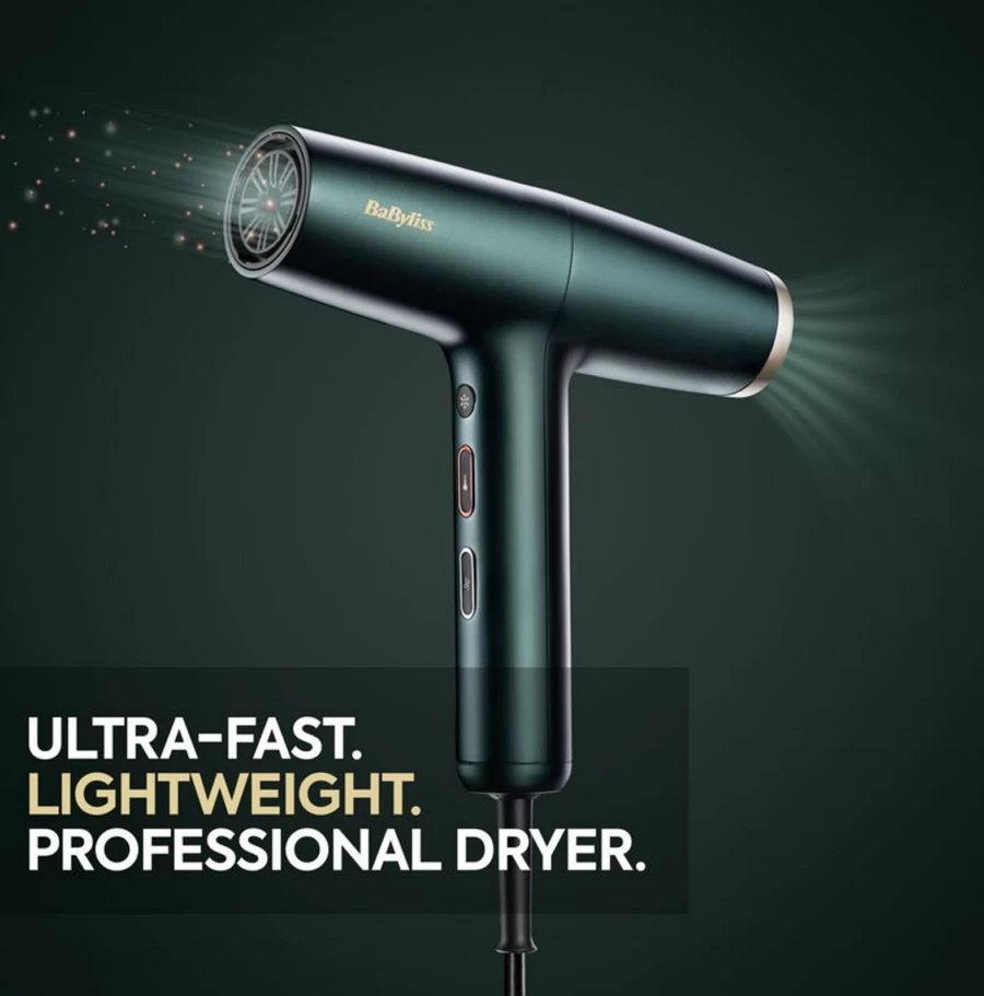 Uscator de par Babyliss D6555DE 1700W Green photo 10