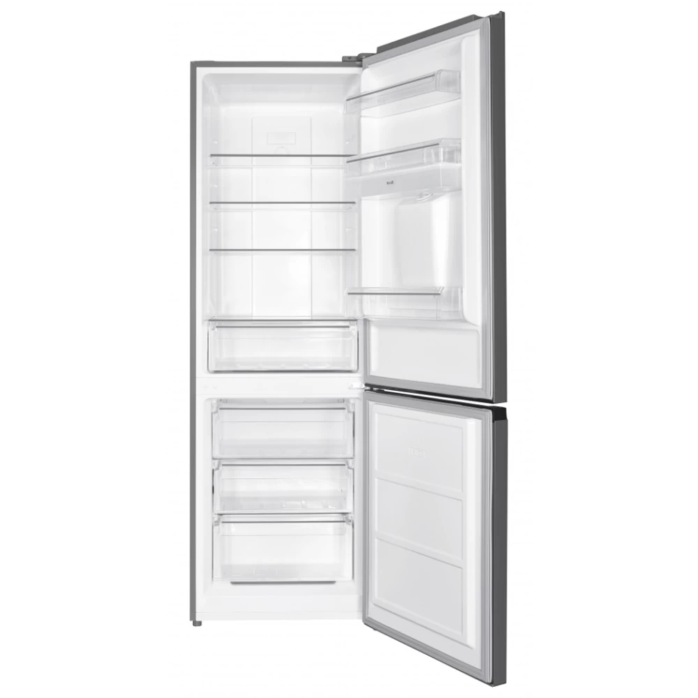 Холодильник двухдверный Heinner HCNFHM291XWDE / 291 л / 186 см / E / Нержавеющая сталь photo 2