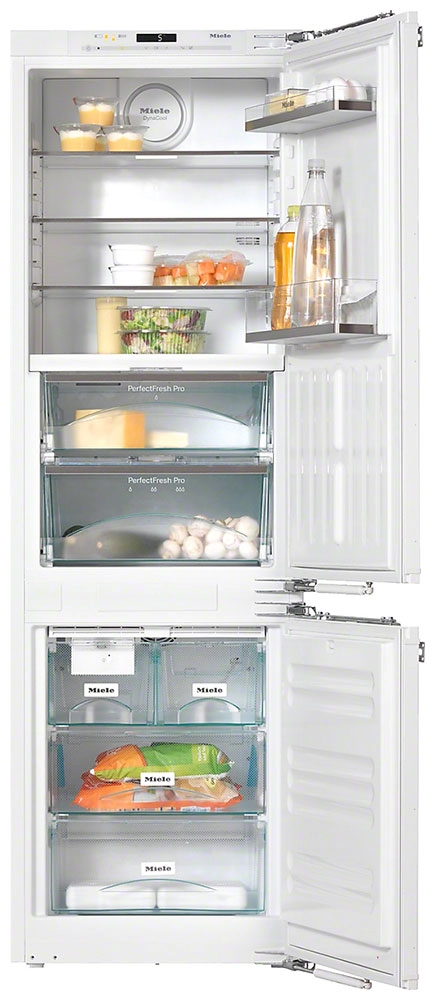 Холодильник двухдверный Miele KFN37692iDE / 233 л / 177 см / A++ / Белый photo 1