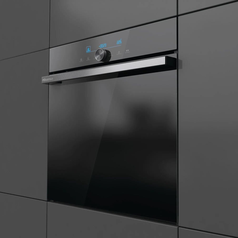 Встраиваемый духовой шкаф Hisense BSA65334ABDG / 77 л. / A+ / Черный photo 2