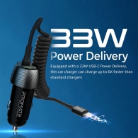 Зарядное устройство авто. для телефона Promate AISPOWERDRIVE33PDI thumbnav 3