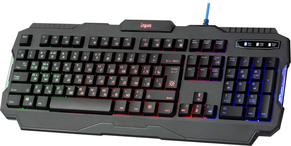 Tastatura cu fir Defender Legion GK-010DL / Membrana photo 4