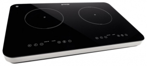 Плита настольная электрическая Gorenje ICG3400DP, 2 конфорок, 3400 Вт, Черный thumbnav