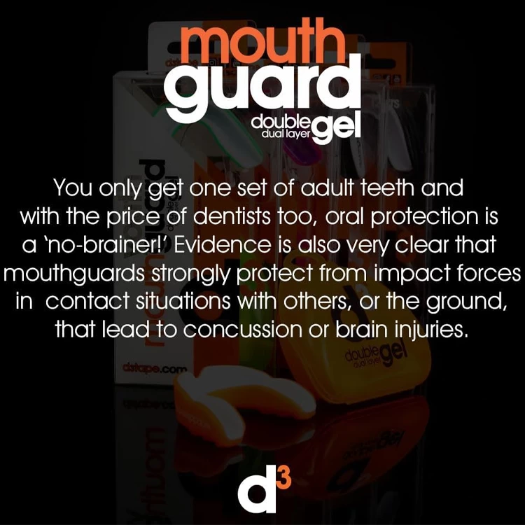 Боксерская капа d3 Mouthguard Dual Layer photo 2