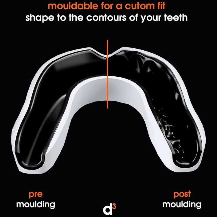 Боксерская капа d3 Mouthguard Dual Layer photo 4