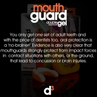 Боксерская капа d3 Mouthguard Dual Layer thumbnav 2