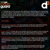 Боксерская капа d3 Mouthguard Dual Layer thumbnav 3