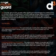 Боксерская капа d3 Mouthguard Dual Layer thumbnav 3