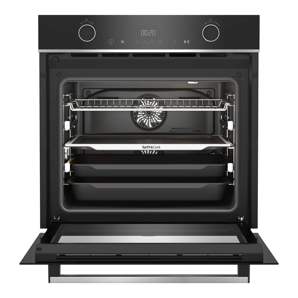 Cuptor electric incorporabil Beko BBVM13400XDS / 72 l. / A+ / Negru photo 2