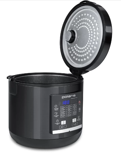 Мультиварка Polaris PMC0576ADS /5 л и более / 750 / 54авто-программ / Черный с нержавеющей сталью photo 4