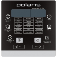Мультиварка Polaris PMC0576ADS, 5 л, 750 Вт, 54 программ, Черный с нержавеющей сталью thumbnav 5