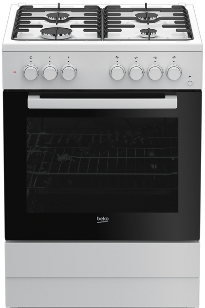 Plita de gaz Beko FSST62110DW / 4 arzatoare / 60 cm / Alb photo 1 Plita de gaz Beko FSST62110DW / 4 arzatoare / 60 cm / Alb photo 1