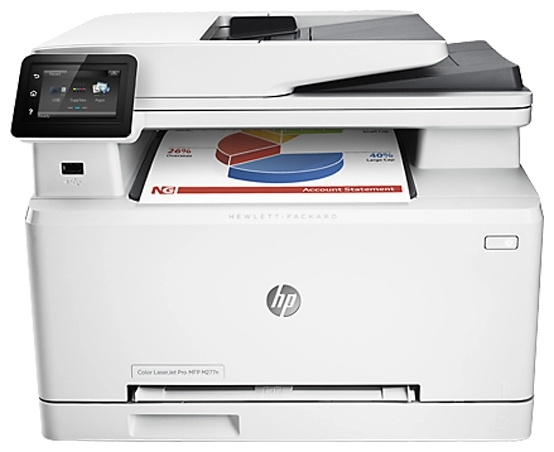 МФУ лазерный цветной HP Color LaserJet Pro MFP M277dw Fax WiFi photo 1