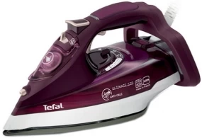 Fier de calcat Tefal FV9657, 350 ml, Violet-alb 