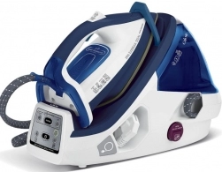 Generator de aburi Tefal GV8960E0, 2400 W, 1800 ml, Alb-albastru 