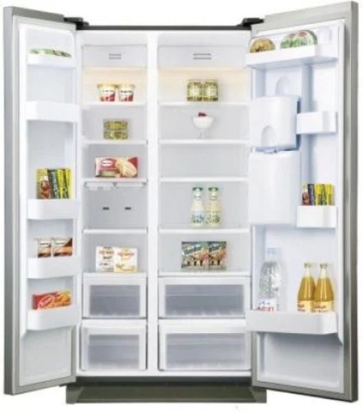 Frigider Side-by-Side Samsung / 538 l / 177 cm / A / Gri photo 2