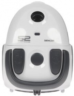Пылесос с мешком Sencor SVC52WHEUE3 , 1-1.9 л, 700 Вт, 76 дБ, Белый thumbnav 1