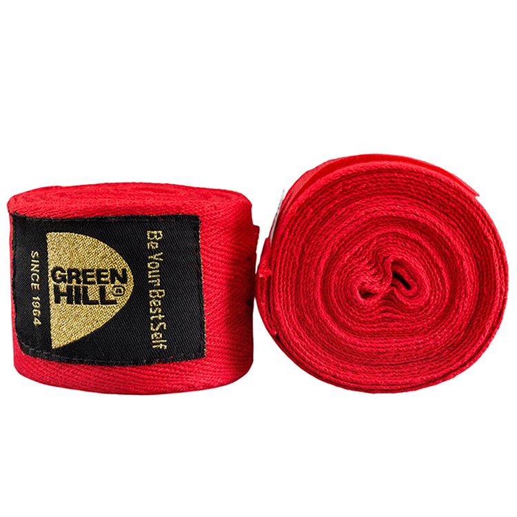 Боксерские бинты Green Hill BC-6235 Красный photo 1