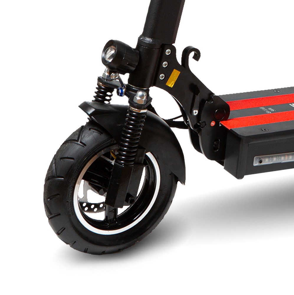 Самокат электрический Kugoo K-MaxSpeed / 600 Вт / 30 км / 45 км/ч / Черный photo 2