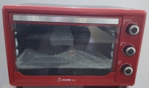 Cuptor electric Kubb KG50red, 50 l, 2000 W, Rosu 