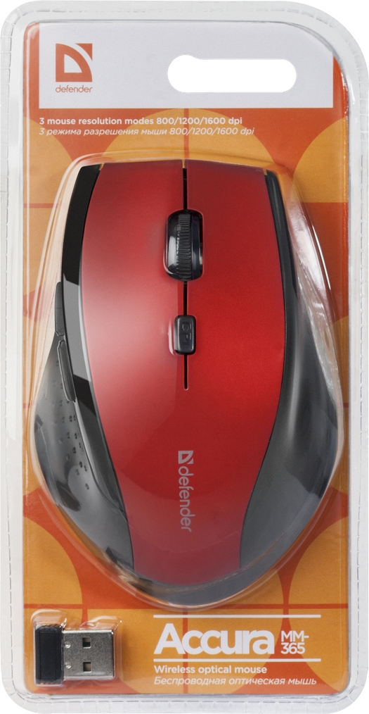 Mouse fara fir Defender MM365red Alte culori / / Alte culori photo 3
