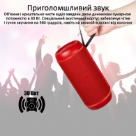 Boxa portabila Promate Silox Red thumbnav 2