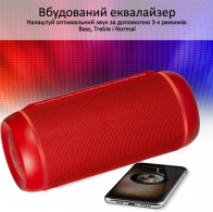 Boxa portabila Promate Silox Red thumbnav 3