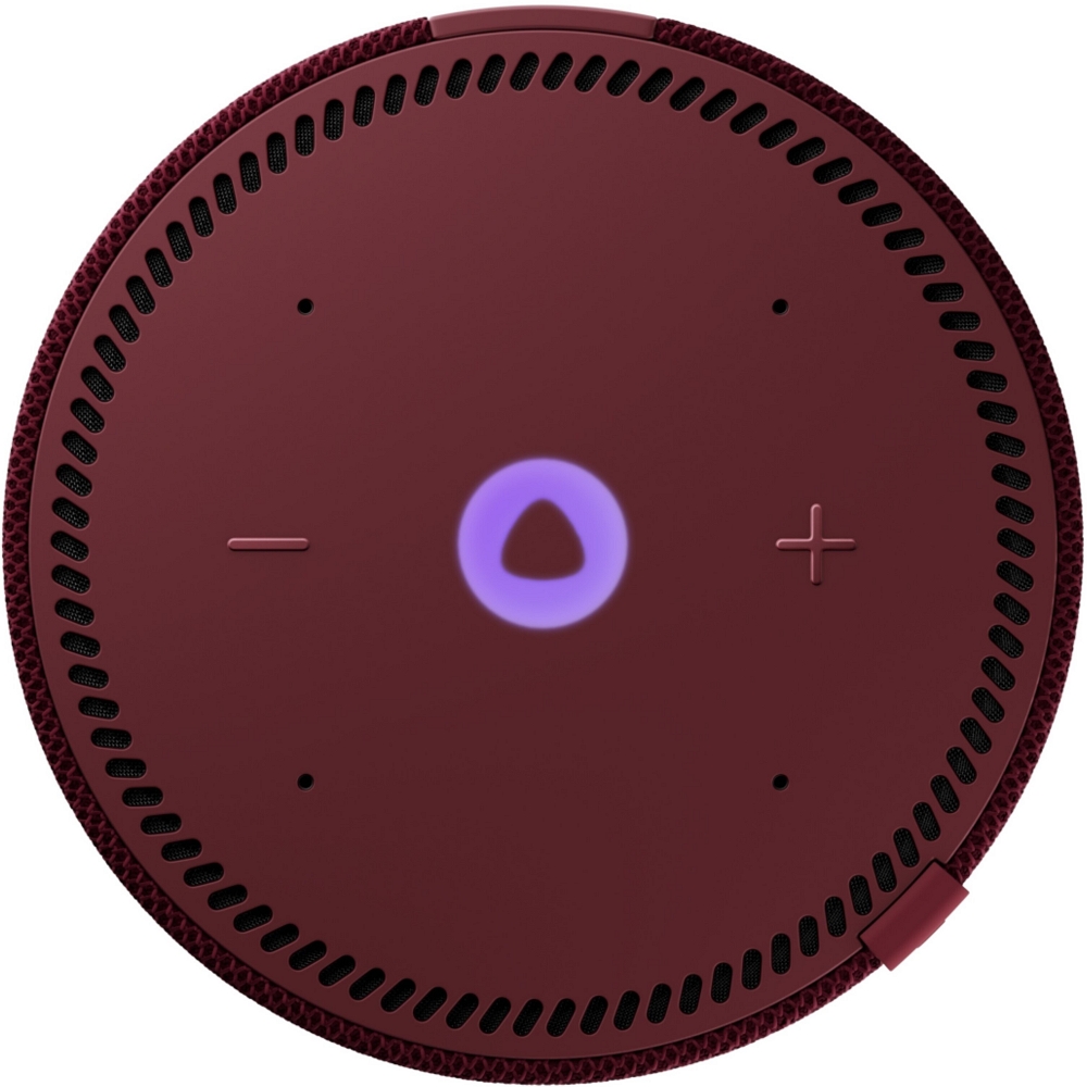 Умная колонка Yandex Station Mini Clock YNDX-00020 Red photo 4