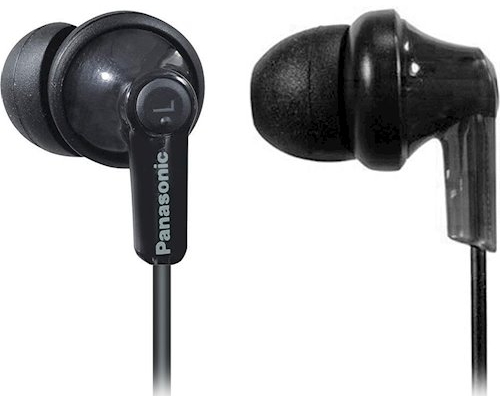 Căști Panasonic RP-HJE119EE Negru Cu fir / Home and Office / Negru photo 1