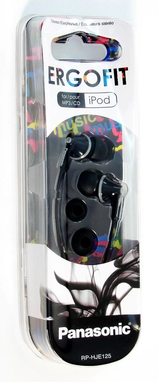 Наушники Panasonic RP-HJE119EE Black Проводные / Дом и Офис / Black photo 3