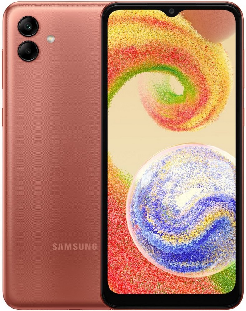Smartphone Samsung Galaxy A04 / 6.5'' / 4 GB / 64 GB / Maro photo 1 Smartphone Samsung Galaxy A04 / 6.5'' / 4 GB / 64 GB / Maro photo 1