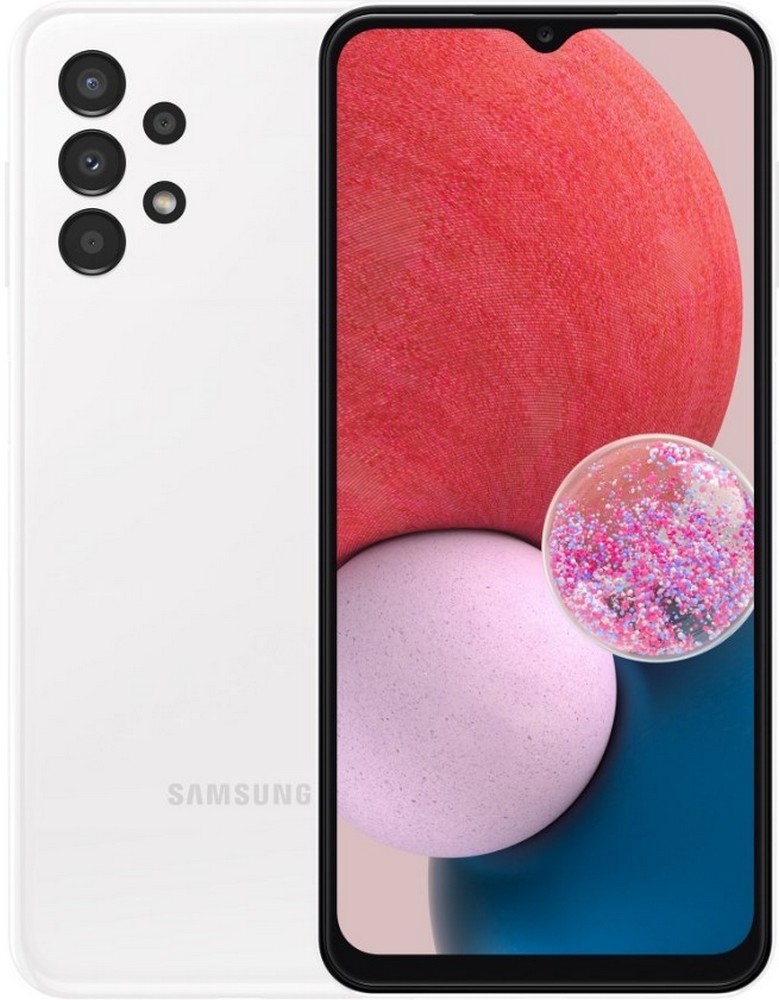 Smartphone Samsung Galaxy A13 / 6.6'' / 4 GB / 128 GB / Alb photo 1 Smartphone Samsung Galaxy A13 / 6.6'' / 4 GB / 128 GB / Alb photo 1