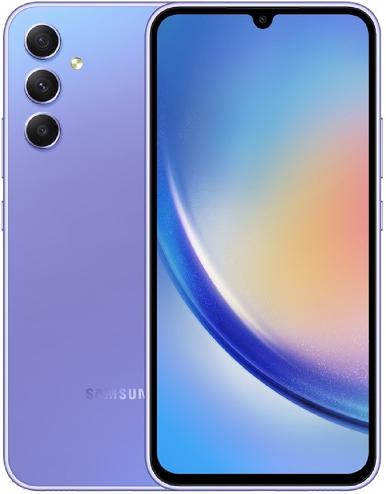 Смартфон Samsung Galaxy A34 / 6.6'' / 6 ГБ / 128 ГБ / Фиолетовый photo 1 Смартфон Samsung Galaxy A34 / 6.6'' / 6 ГБ / 128 ГБ / Фиолетовый photo 1