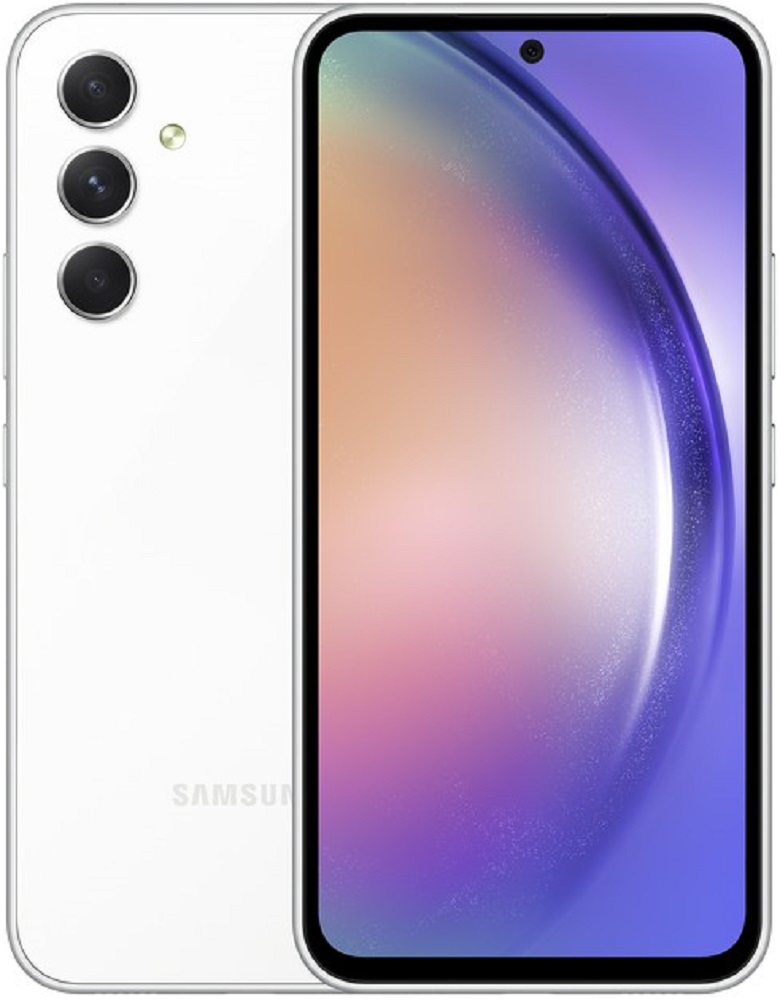 Smartphone Samsung Galaxy A54 / 6.4'' / 6 GB / 128 GB / Alb photo 1 Smartphone Samsung Galaxy A54 / 6.4'' / 6 GB / 128 GB / Alb photo 1
