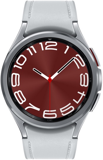Smart watch Samsung Galaxy Watch6 Classic 43mm Silver photo Smart watch Samsung Galaxy Watch6 Classic 43mm Silver photo