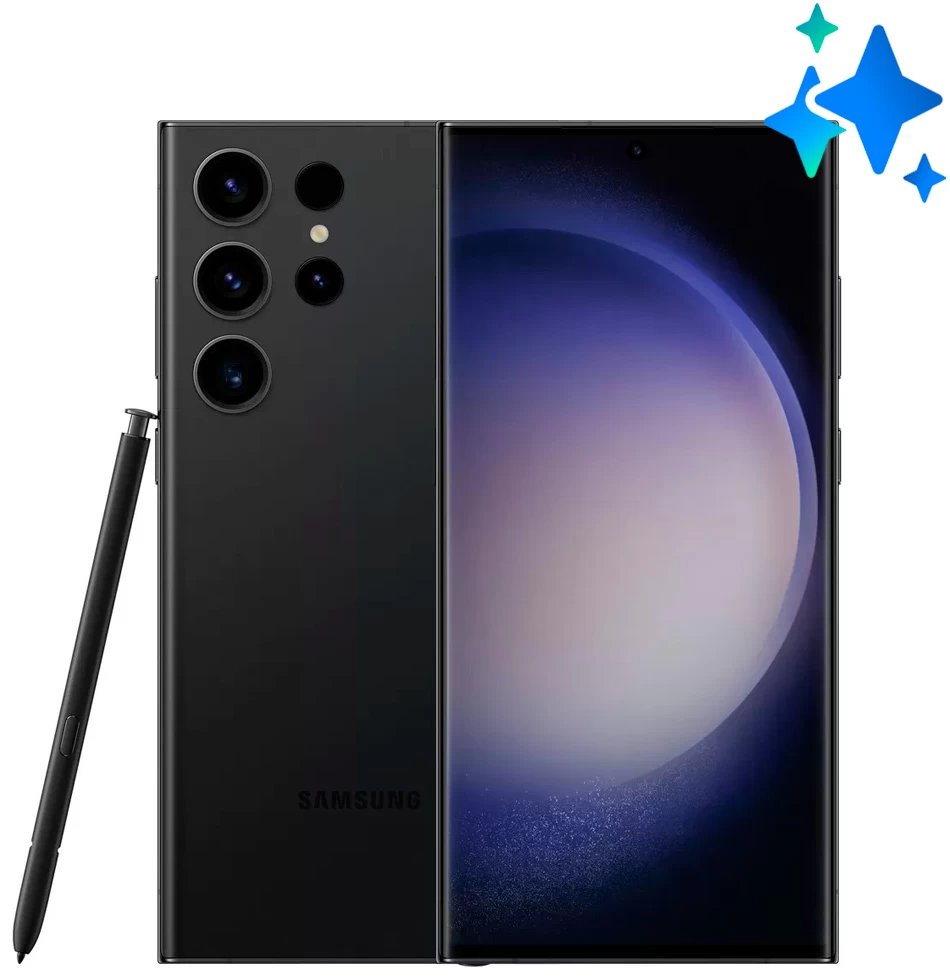 Смартфон Samsung Galaxy S23 Ultra / 6.8'' / 12 ГБ / 512 ГБ / Черный photo 1