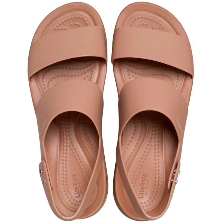 Sandale Crocs Brooklyn Low pt Femei / 38-39 / Maro photo 4