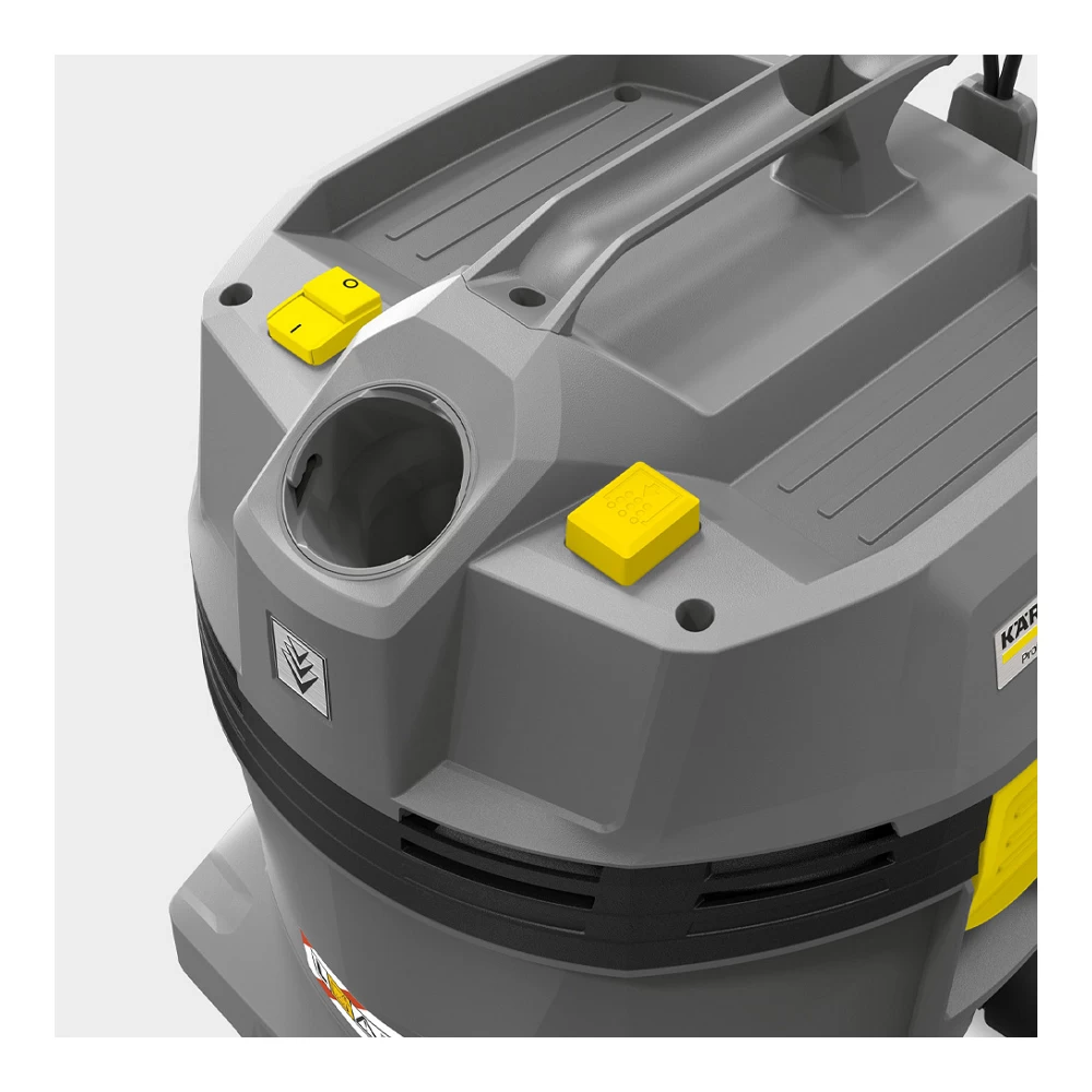 Aspirator de curatare umeda si cu sac Karcher NT221APTEL / 1300W / Galben-negru photo 3