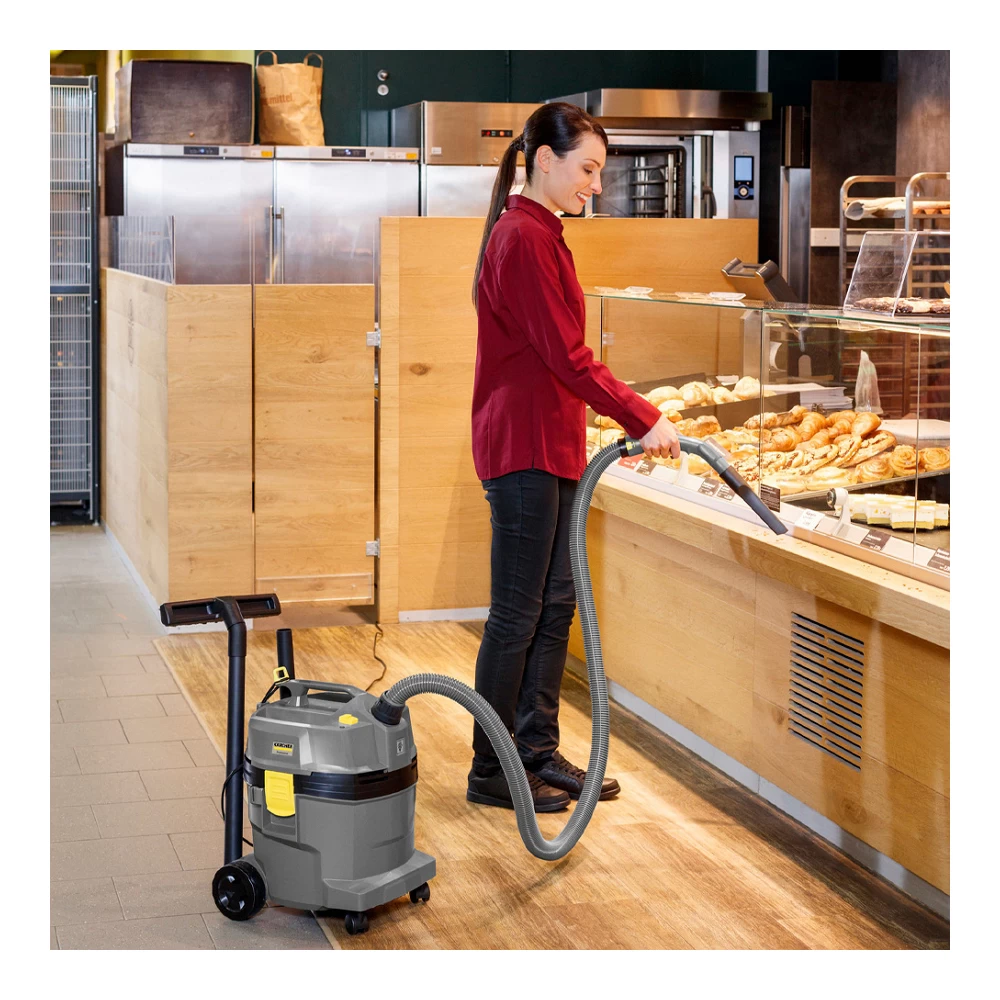 Aspirator de curatare umeda si cu sac Karcher NT221APTEL / 1300W / Galben-negru photo 6