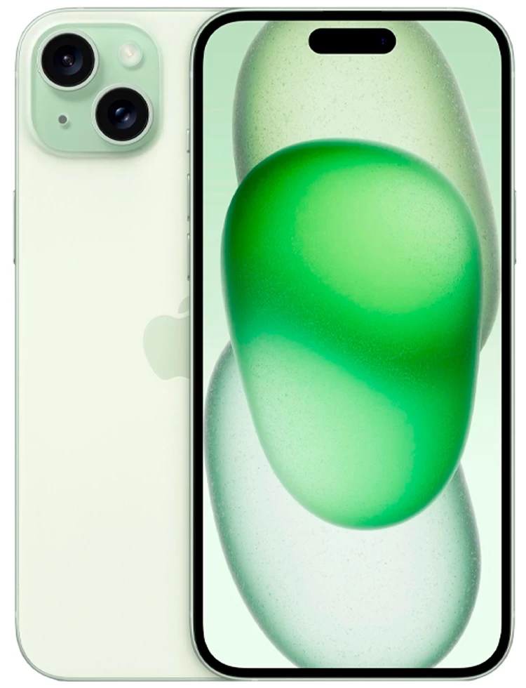 Смартфон Apple iPhone 15 Plus / 6.7'' / 6 ГБ / 128 ГБ / Зеленый photo 1