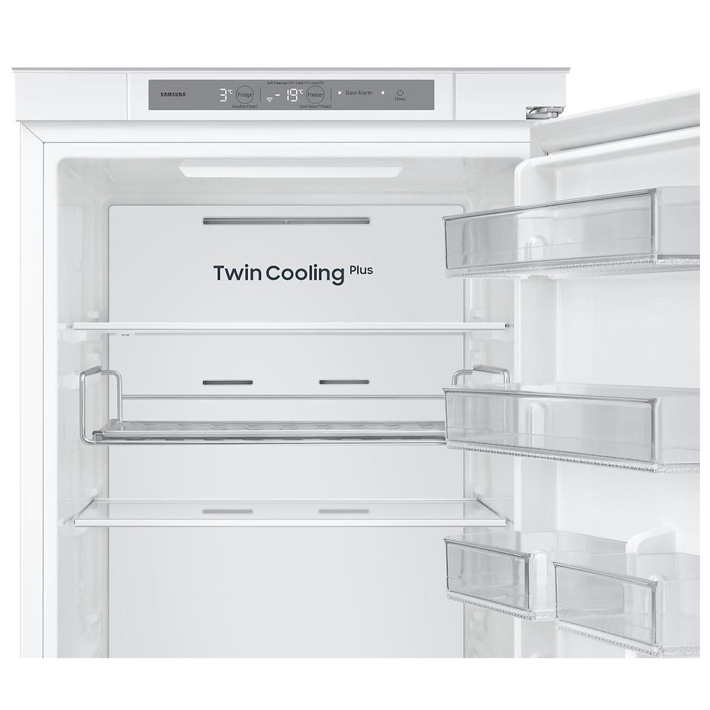 Frigider cu doua usi Samsung BRB70F30AES0EO / 298 l / 193.5 cm / E / Alb photo 5