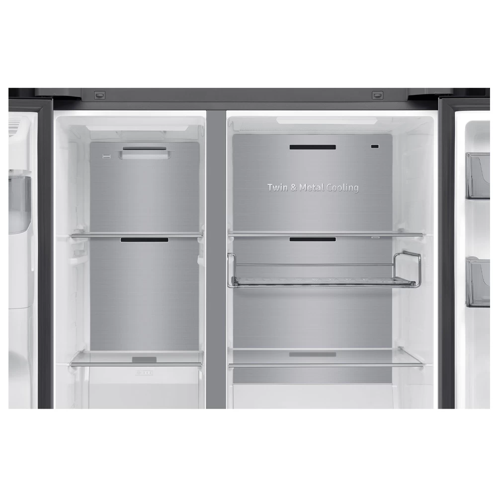 Frigider Side-by-Side Samsung RS80F67KCTEO / 634 l / 178.4 cm / C / Inox photo 7