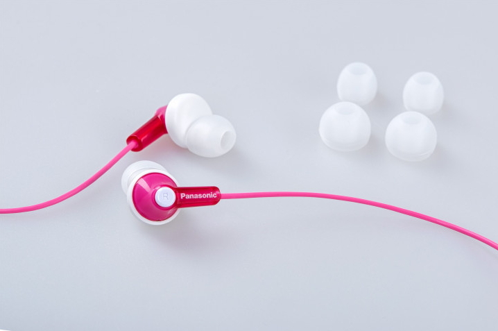 Căști Panasonic RP-HJE119EE Roz Cu fir / Home and Office / Roz photo 2