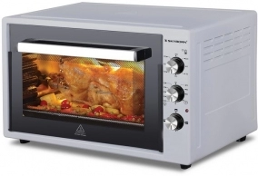 Cuptor electric Skyborn 7003ENDGSilver, 60 l, 1500 W, Argintiu 