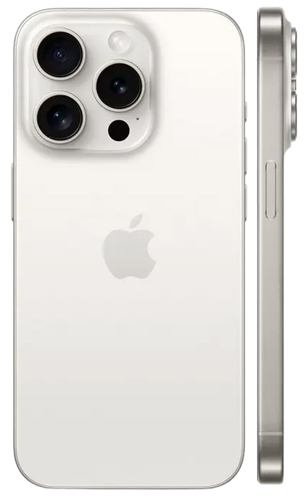 Smartphone Apple iPhone 15 Pro / 6.1'' / 8 GB / 1 TB / White Titanium photo 3