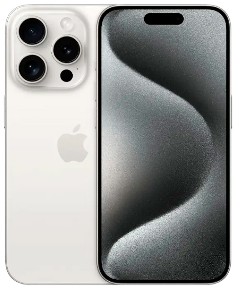 Smartphone Apple iPhone 15 Pro / 6.1'' / 8 GB / 256 GB / White Titanium photo 1 Smartphone Apple iPhone 15 Pro / 6.1'' / 8 GB / 256 GB / White Titanium photo 1