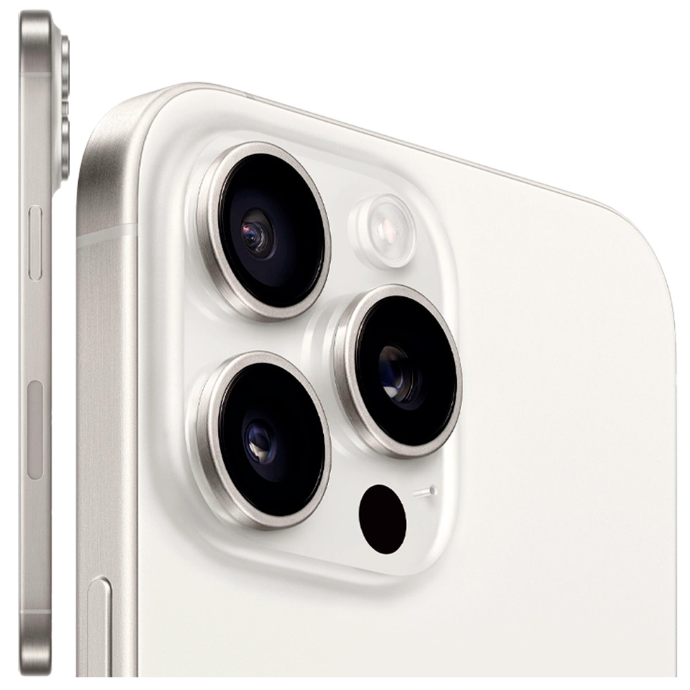 Smartphone Apple iPhone 15 Pro Max / 6.7'' / 8 GB / 1 TB / White Titanium photo 3