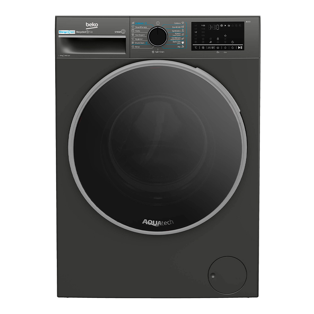 Стиральная машина Beko B3WFU48415MB2ES 8 кг / 1400 об/мин / A / Cерый photo 1 Стиральная машина Beko B3WFU48415MB2ES 8 кг / 1400 об/мин / A / Cерый photo 1
