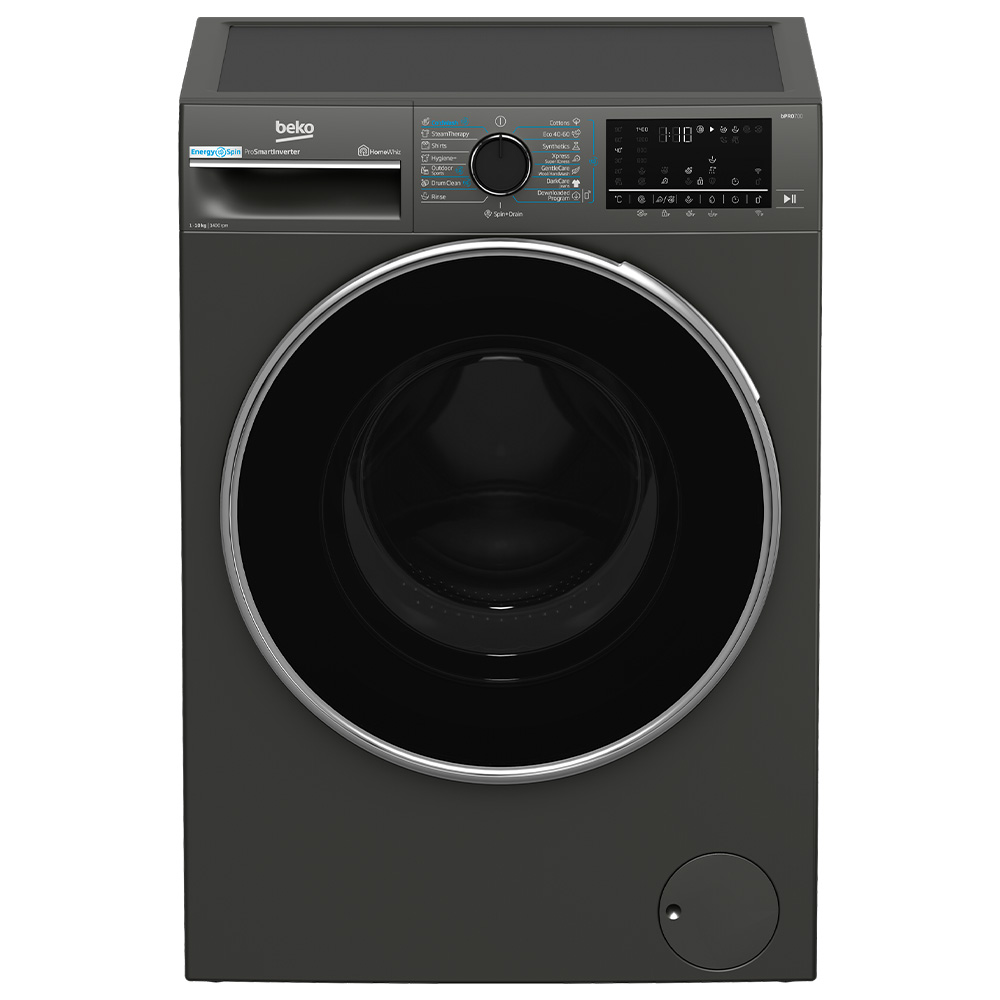 Masina de spalat Beko B7WFU610418MB2ES 10 kg / 1400 rot/min / A / Gri photo 1 Masina de spalat Beko B7WFU610418MB2ES 10 kg / 1400 rot/min / A / Gri photo 1